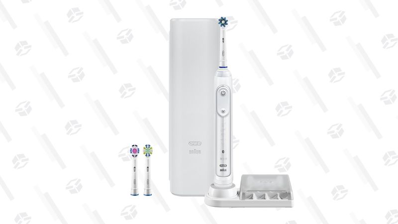 Oral-B Pro 7500 SmartSeries Electric Rechargeable Toothbrush | $116 | Amazon | After $20 off coupon